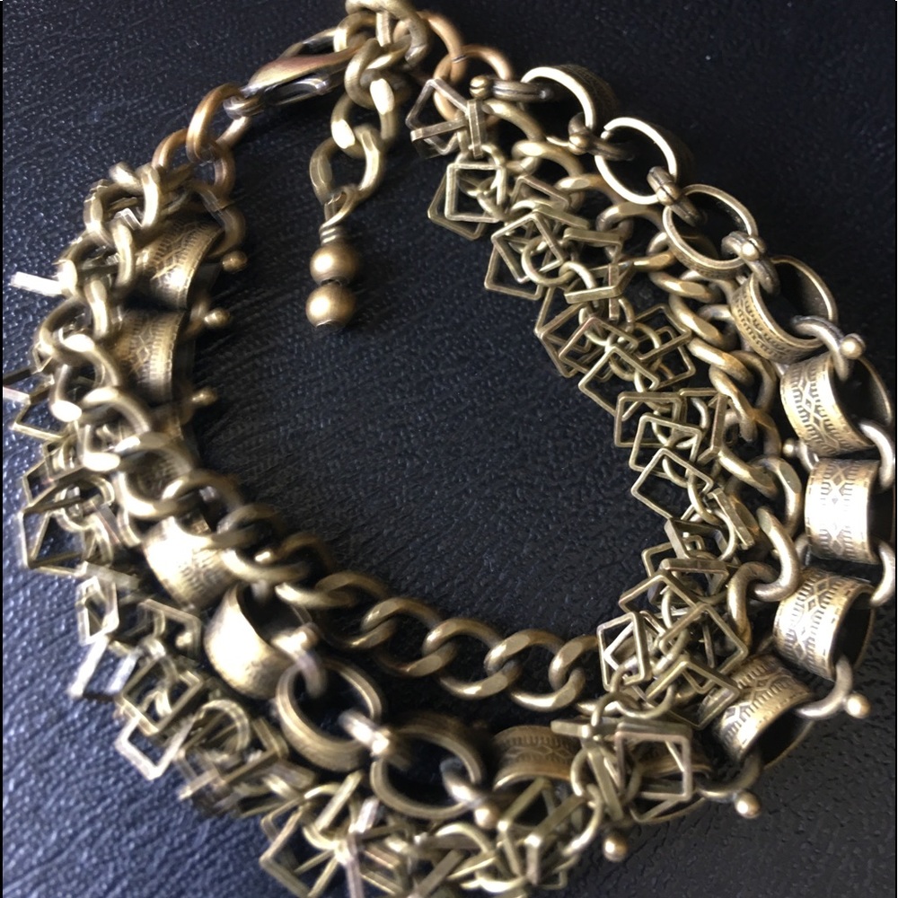 Brass bracelet
